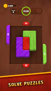 Wood Color Jam - Puzzle screenshot 1