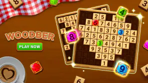 Woodber - Classic Number Game screenshot 1