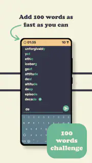Word Chain Reaction. Wordchy screenshot 4