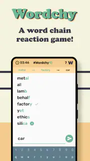 Word Chain Reaction. Wordchy screenshot 7