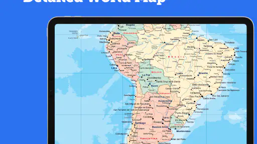 World Map Pro screenshot 4