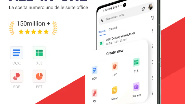 WPS Office-PDF,Word,Sheet,PPT screenshot 1