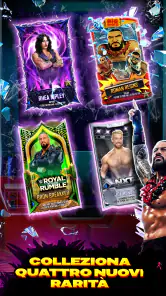 WWE SuperCard - Carte da gioco screenshot 1