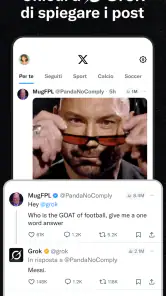 X (Precedentemente Twitter) screenshot 4