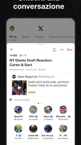 X (Precedentemente Twitter) screenshot 7