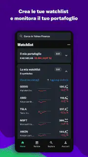 Yahoo Finanza screenshot 4