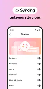 Yandex Browser screenshot 4
