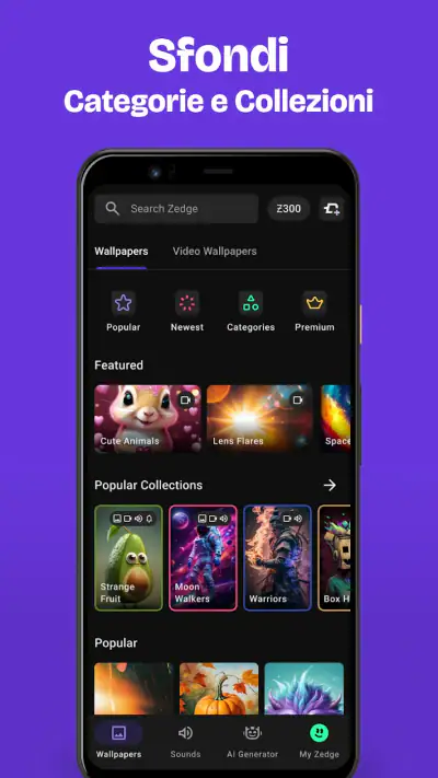 ZEDGE™ Suonerie, Sfondi screenshot 1