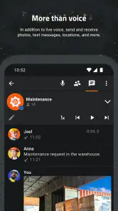 Zello Walkie Talkie screenshot 2