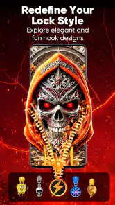 Zipper Lock Screen & Wallpaper screenshot 5