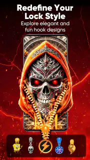 Zipper Lock Screen & Wallpaper screenshot 5