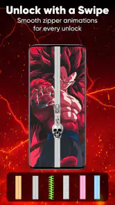 Zipper Lock Screen & Wallpaper screenshot 6