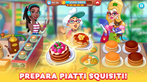 Сhef Friends gioco di cucina screenshot 1