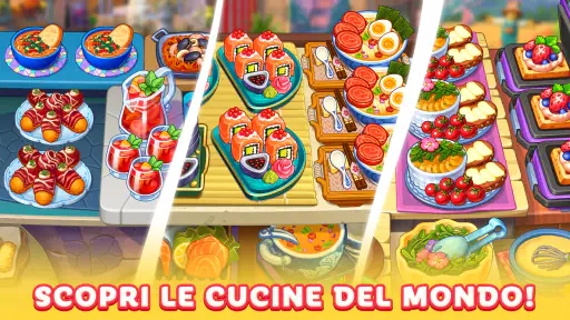 Сhef Friends gioco di cucina screenshot 2