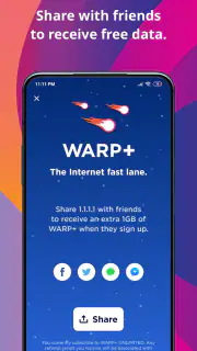 1.1.1.1 + WARP: Safer Internet screenshot 4