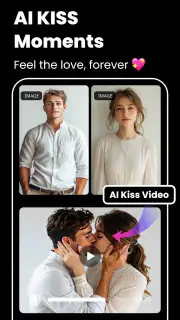 AIキス動画＆AIハグ動画 -LitAI screenshot 2