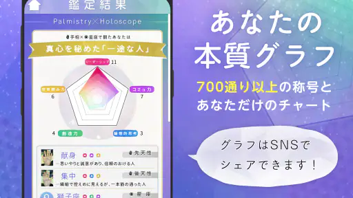 AI手相鑑定Libra - カメラで診断する手相占いアプリ screenshot 4
