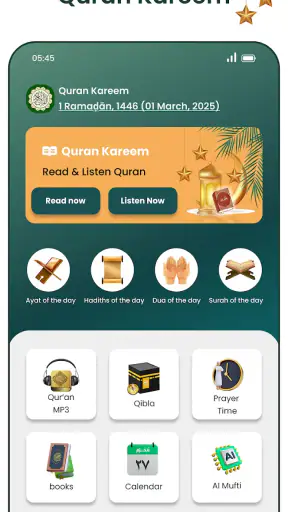 Al Quran MP3 Audio Offline App screenshot