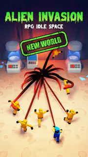 Alien Invasion: RPG Idle Space screenshot 1