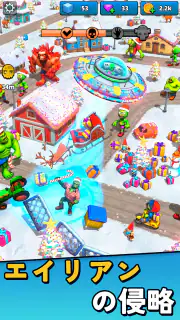 Aliens vs Zombies: Invasion 侵入 screenshot 1