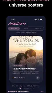 Amethoria- AI Love Poster screenshot 1
