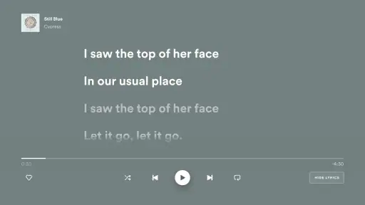 Android TV用Spotifyミュージック screenshot
