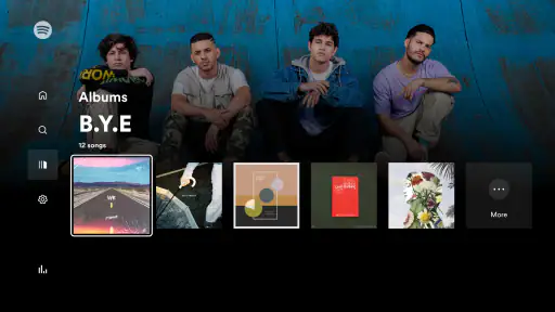 Android TV用Spotifyミュージック screenshot