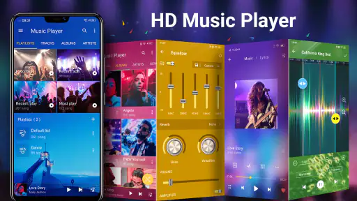 Android用音楽プレーヤー screenshot