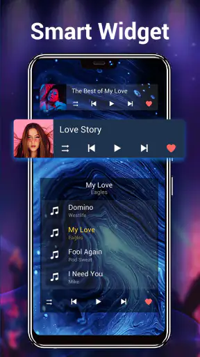 Android用音楽プレーヤー screenshot