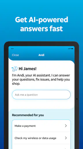 AT&T screenshot