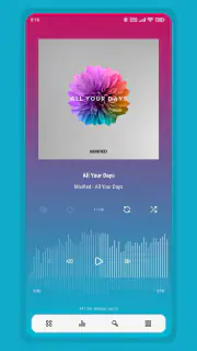 Aurora - Poweramp Skin screenshot 3