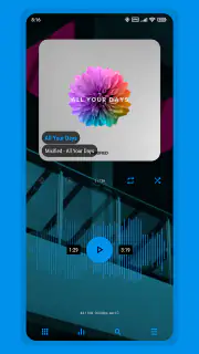 Aurora - Poweramp Skin screenshot 5