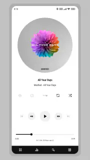 Aurora - Poweramp Skin screenshot 6