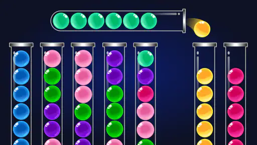 Ball Sort Puz - カラーパズル screenshot