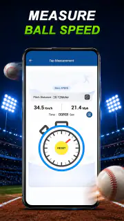 Baseball Pitch Speed Radar Gun screenshot 2