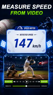 Baseball Pitch Speed Radar Gun screenshot 3