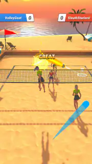 Beach Volley Clash screenshot 2