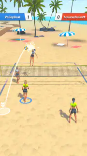 Beach Volley Clash screenshot 4