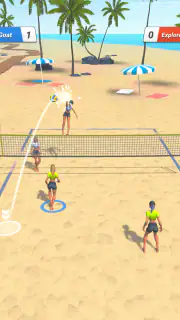 Beach Volley Clash screenshot 8