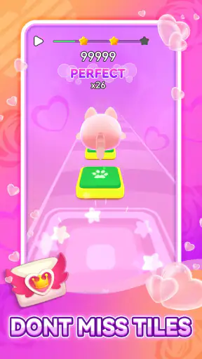 BeatCats:ホッピングタイル人気音楽ビートリズムゲーム screenshot