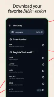 Holy Bible Offline NIV KJV App screenshot 5
