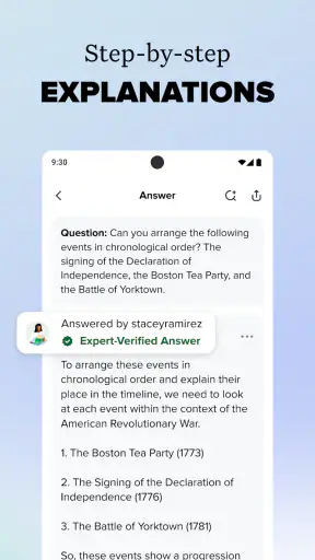 Brainly: AI Homework Helper screenshot