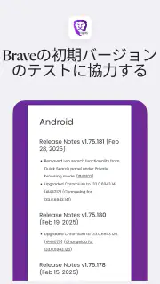 Brave Nightly screenshot 2
