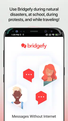 Bridgefy: インターネット不要のメッセージアプリ screenshot