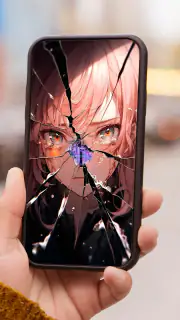 Broken Screen: ひび, 壊れた画面のいたずら screenshot 1