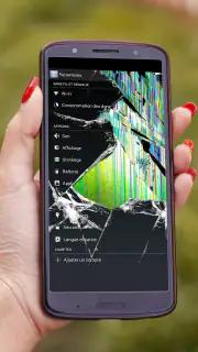 Broken Screen: ひび, 壊れた画面のいたずら screenshot 3