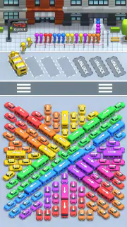 Car Jam：カーパーキング・バスゲーム screenshot 1