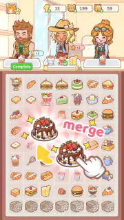 Cat Garden Merge screenshot 3
