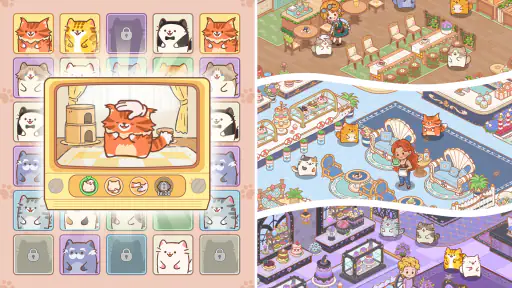 Cat Garden Merge screenshot 7