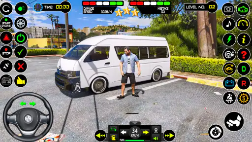 City Van Game Simulator 3D screenshot 4